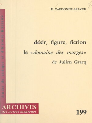 cover image of Désir, figure, fiction